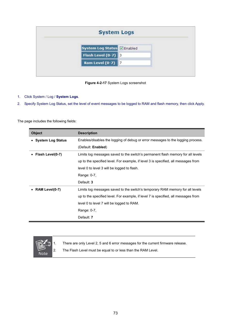 PLANET SGSD-1022 User Manual | Page 73 / 693