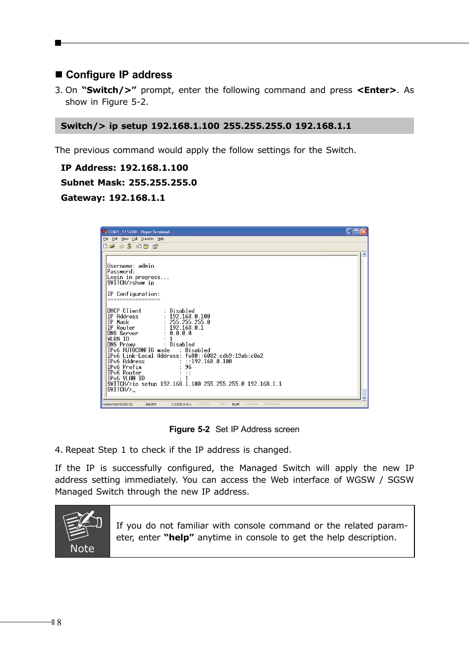 PLANET SGSW-24040 User Manual | Page 8 / 12