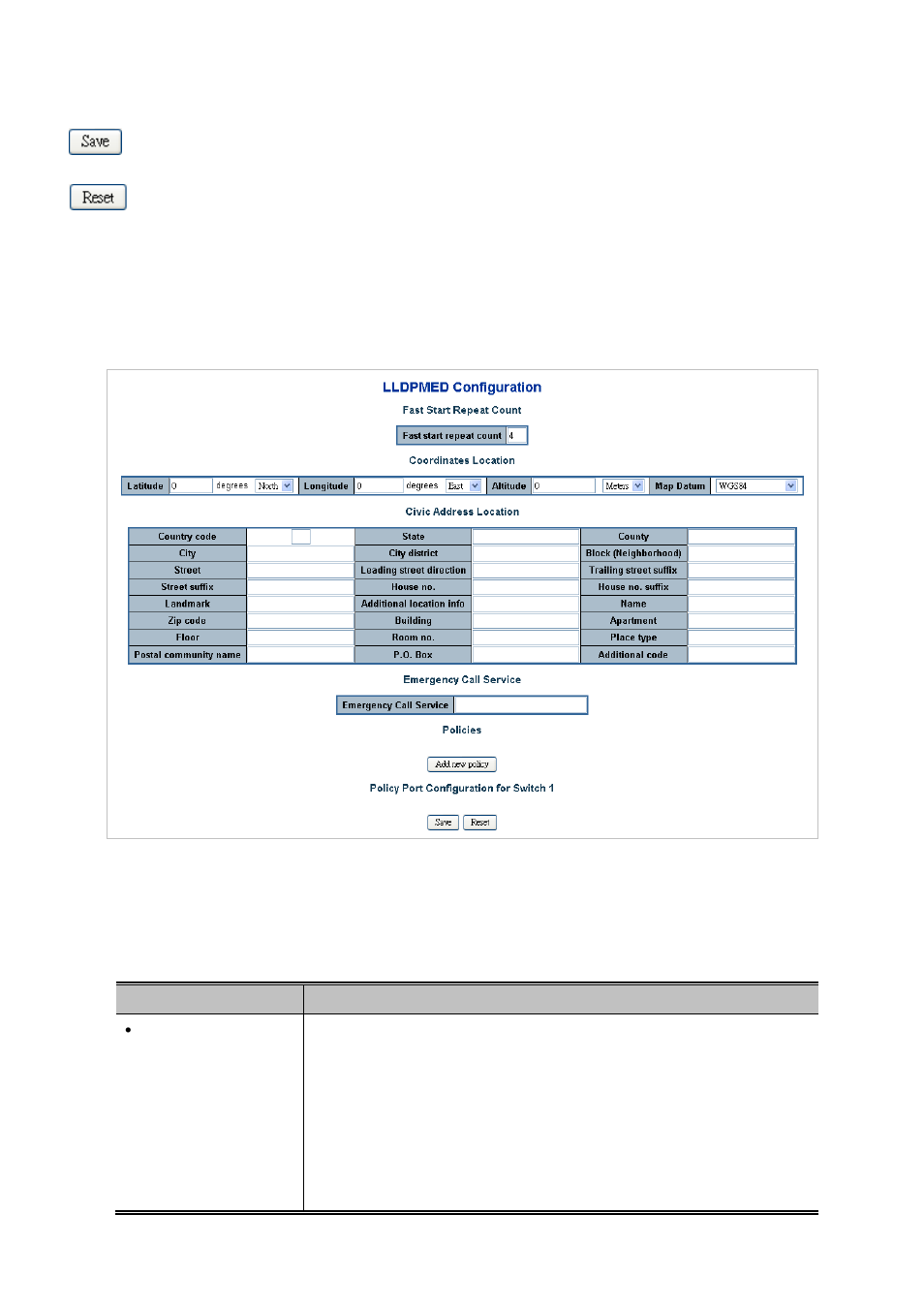 3 lldpmed configuration | PLANET SGSW-24040 User Manual | Page 291 / 567