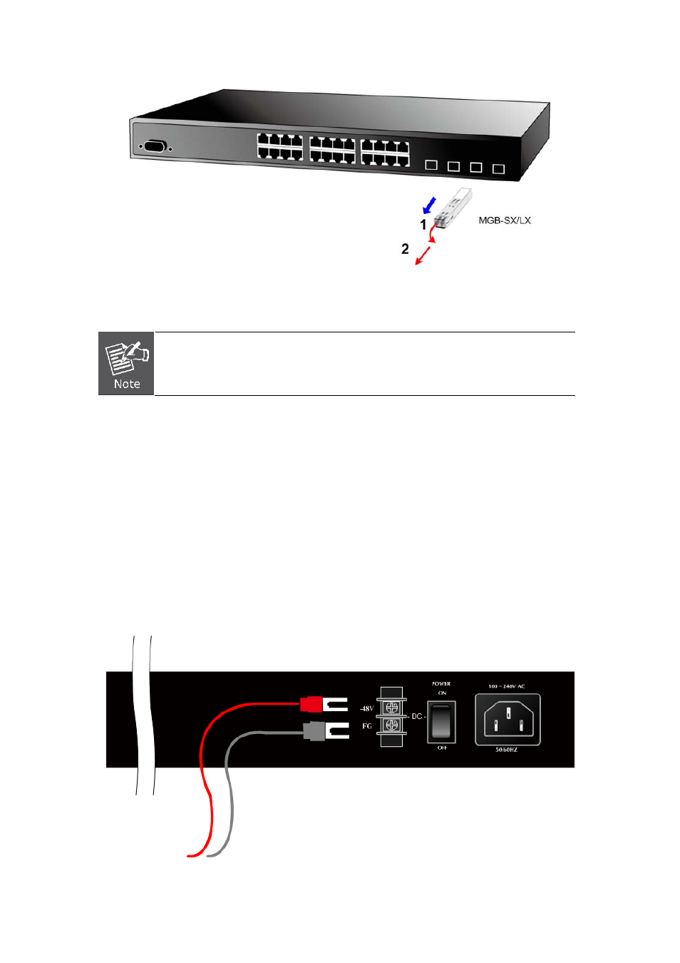 4 connecting dc power supply | PLANET SGSW-24040 User Manual | Page 47 / 567