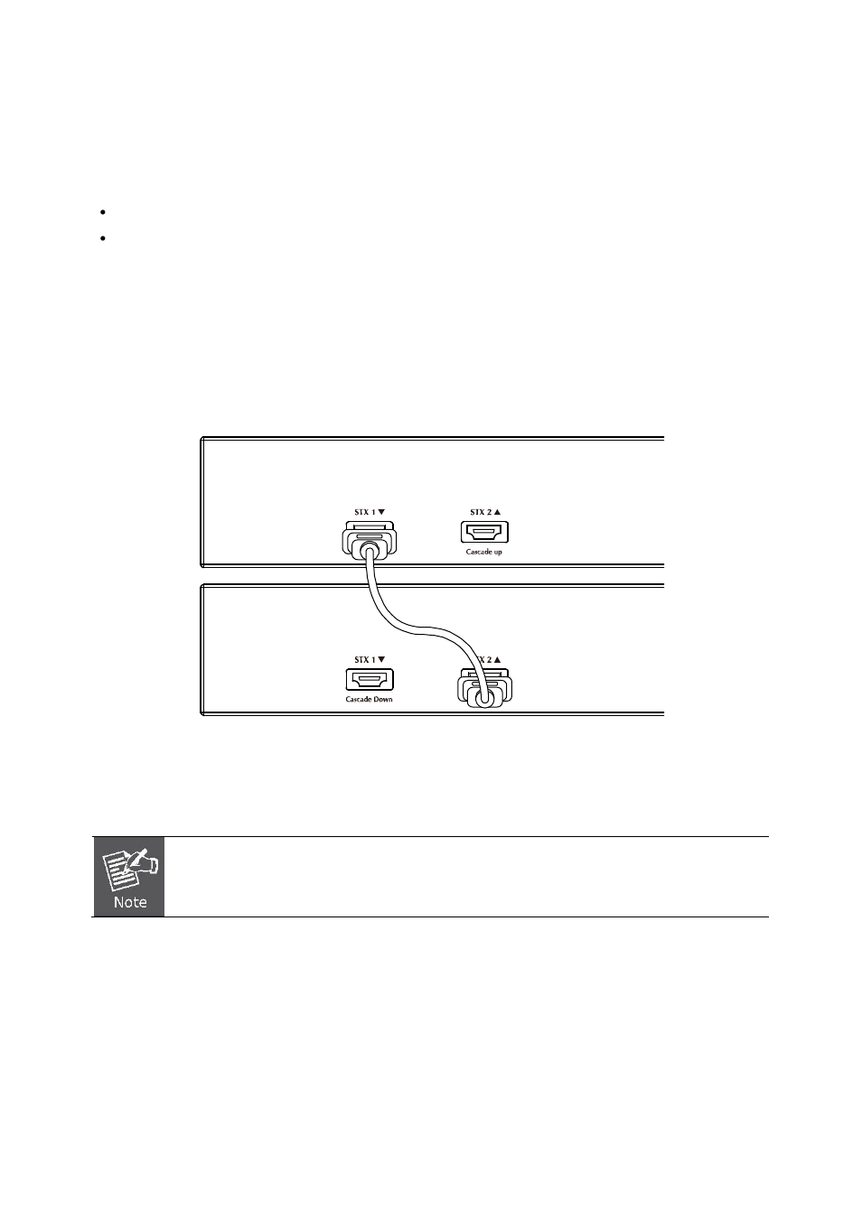 1 connecting stacking cable, 2 management stacking | PLANET SGSW-24040 User Manual | Page 50 / 567