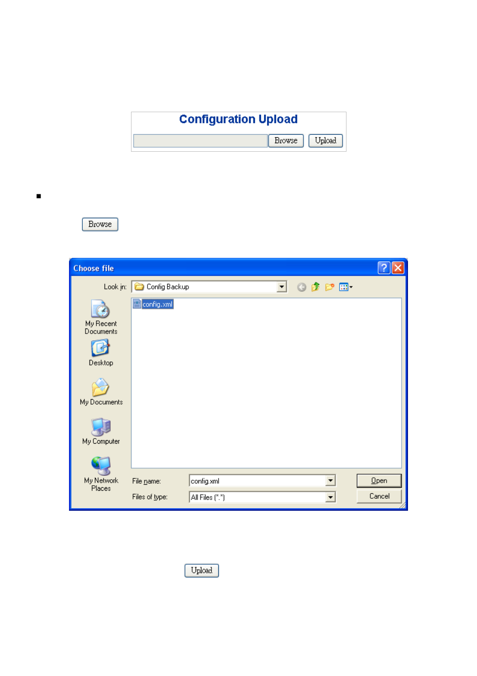 18 configuration upload | PLANET SGSW-24040 User Manual | Page 87 / 567