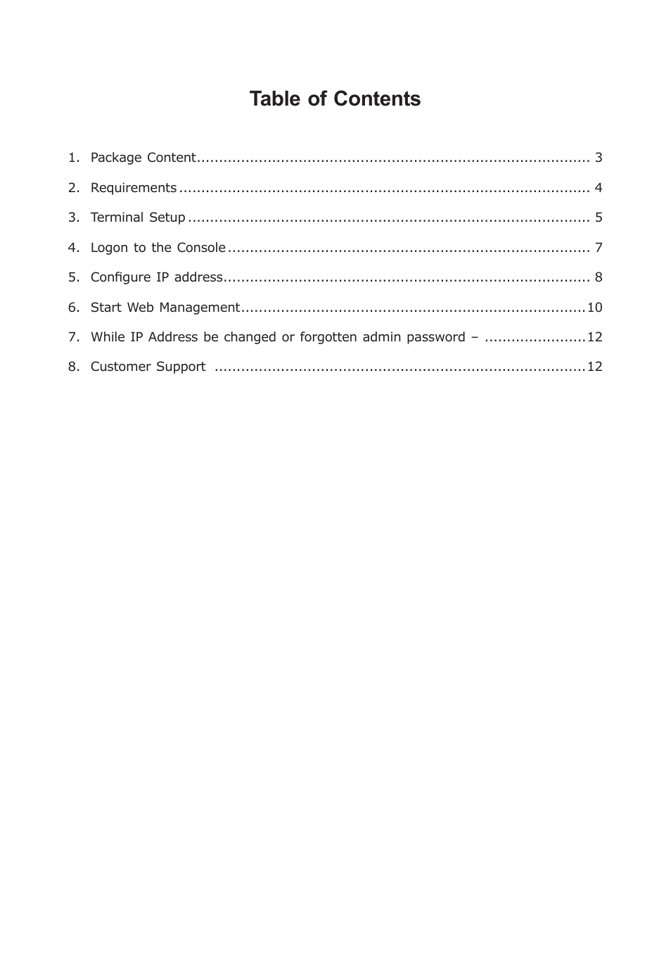 PLANET VC-2400MR User Manual | Page 2 / 12