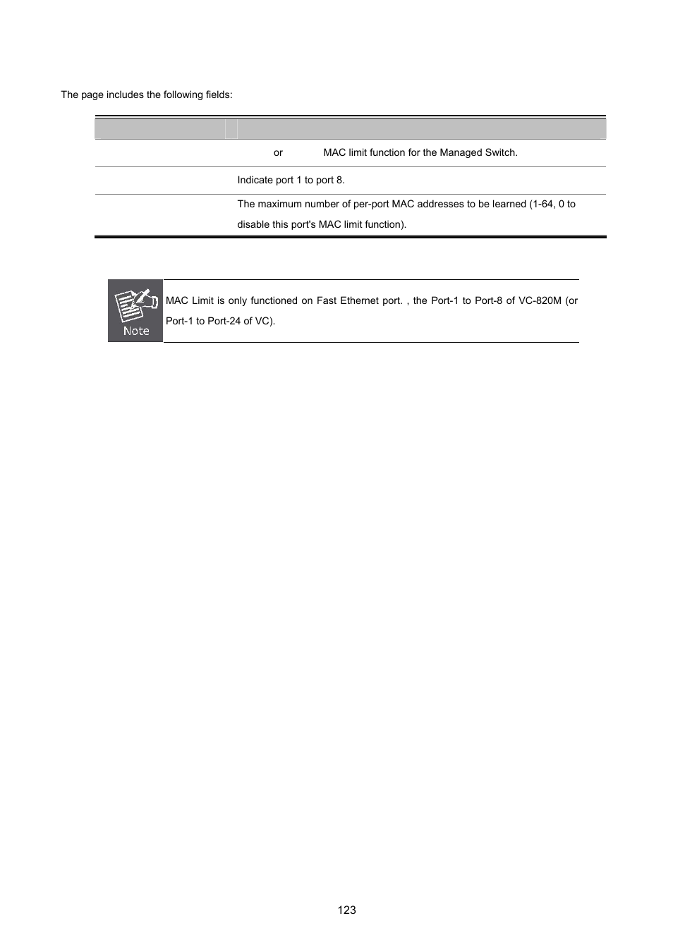 PLANET VC-2400MR48 User Manual | Page 123 / 217