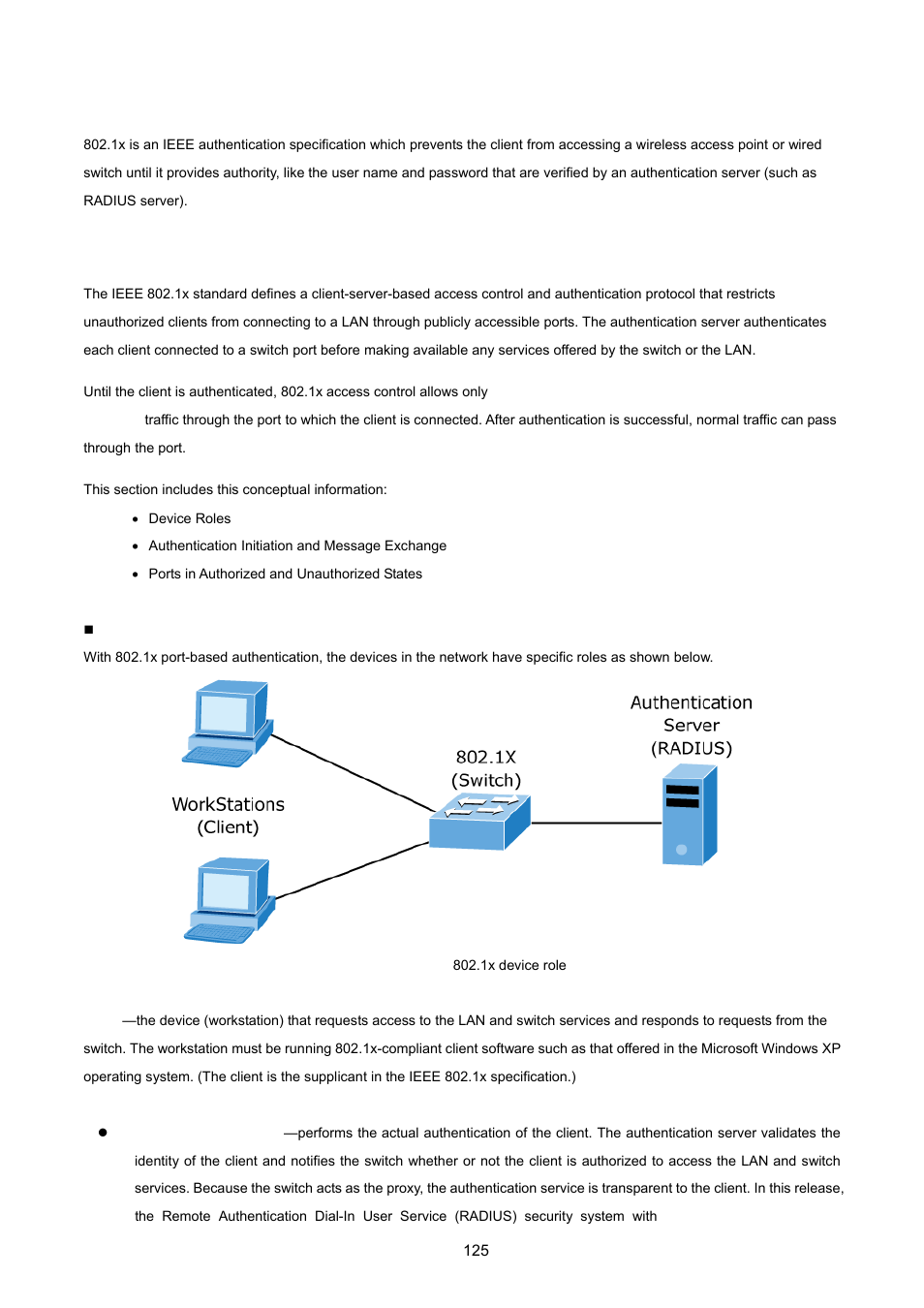 14 802.1x configuration | PLANET VC-2400MR48 User Manual | Page 125 / 217