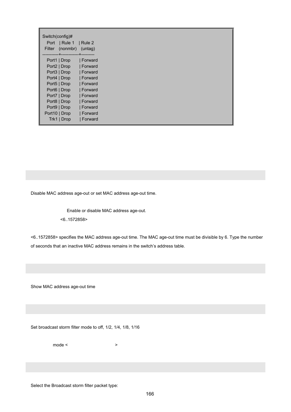 6 misc configuration | PLANET VC-2400MR48 User Manual | Page 166 / 217