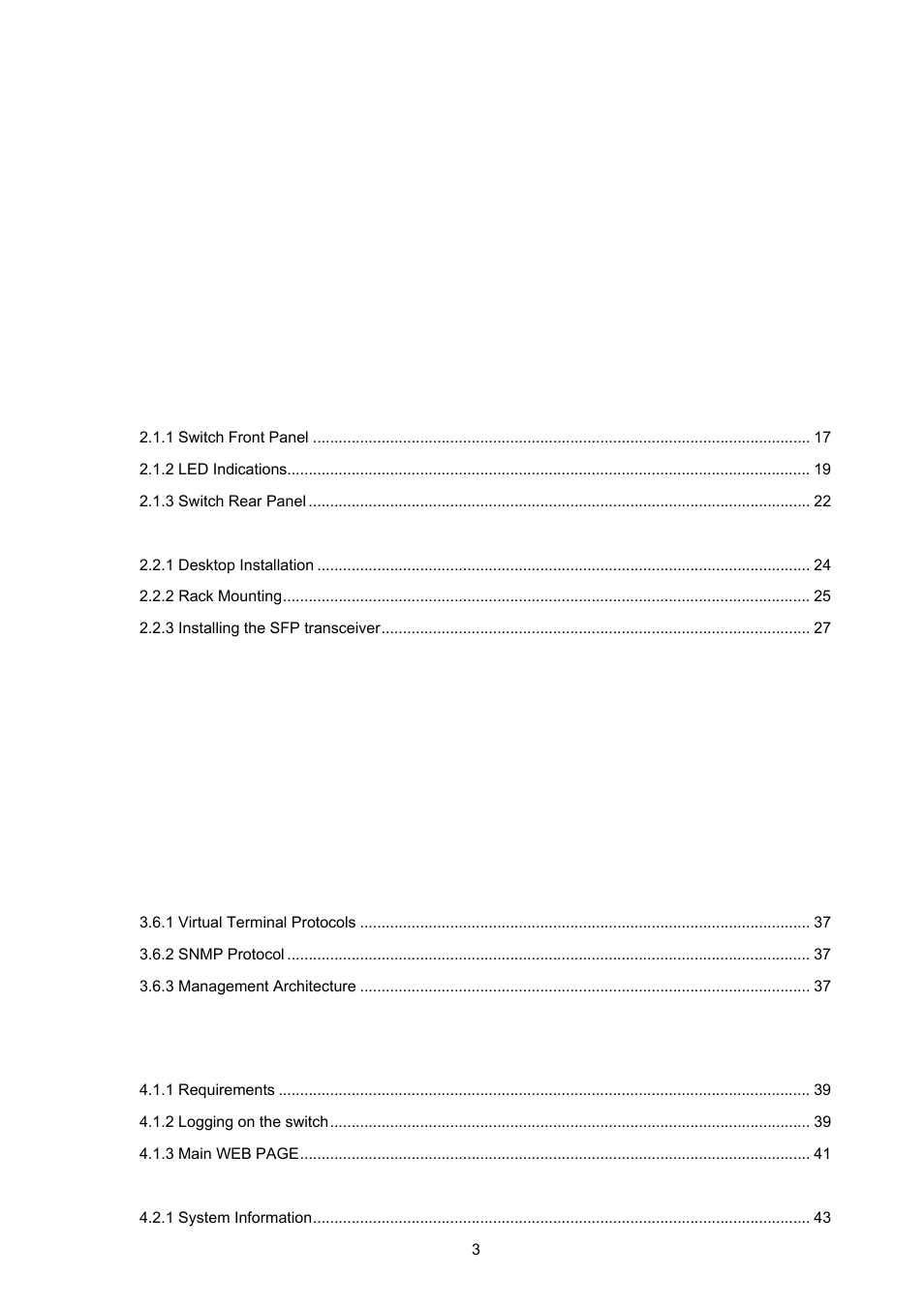 PLANET VC-2400MR48 User Manual | Page 3 / 217