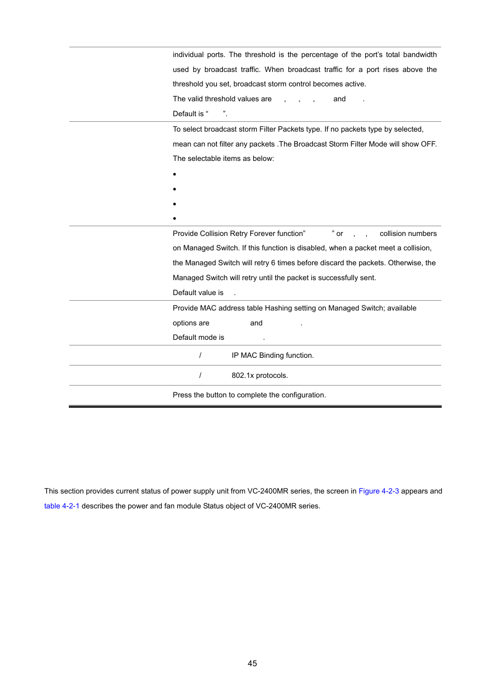 3 module info | PLANET VC-2400MR48 User Manual | Page 45 / 217
