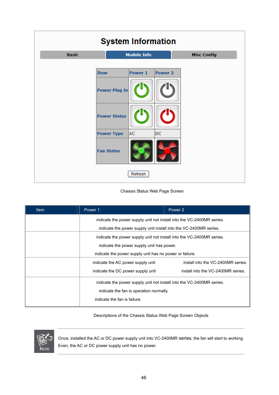 PLANET VC-2400MR48 User Manual | Page 46 / 217