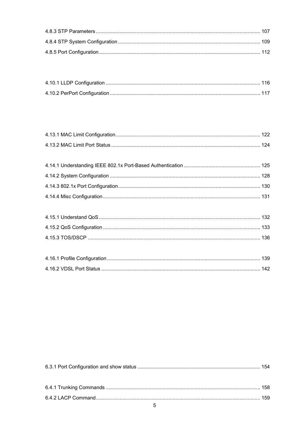 PLANET VC-2400MR48 User Manual | Page 5 / 217