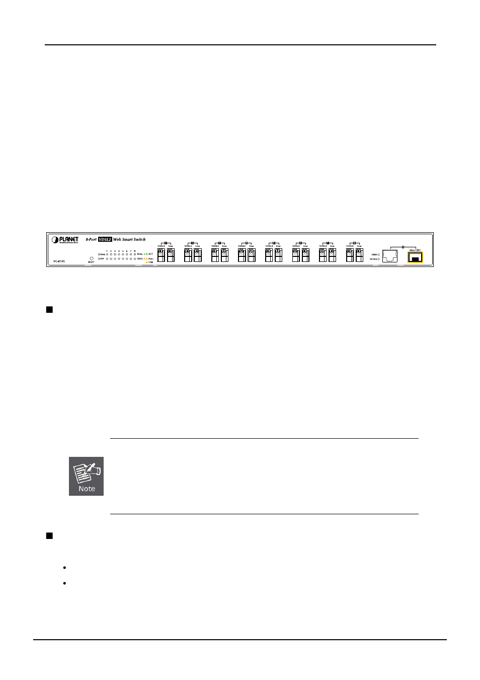 Installation, 1 hardware description, 1 switch front panel | Ardware, Escription | PLANET VC-810S User Manual | Page 10 / 82