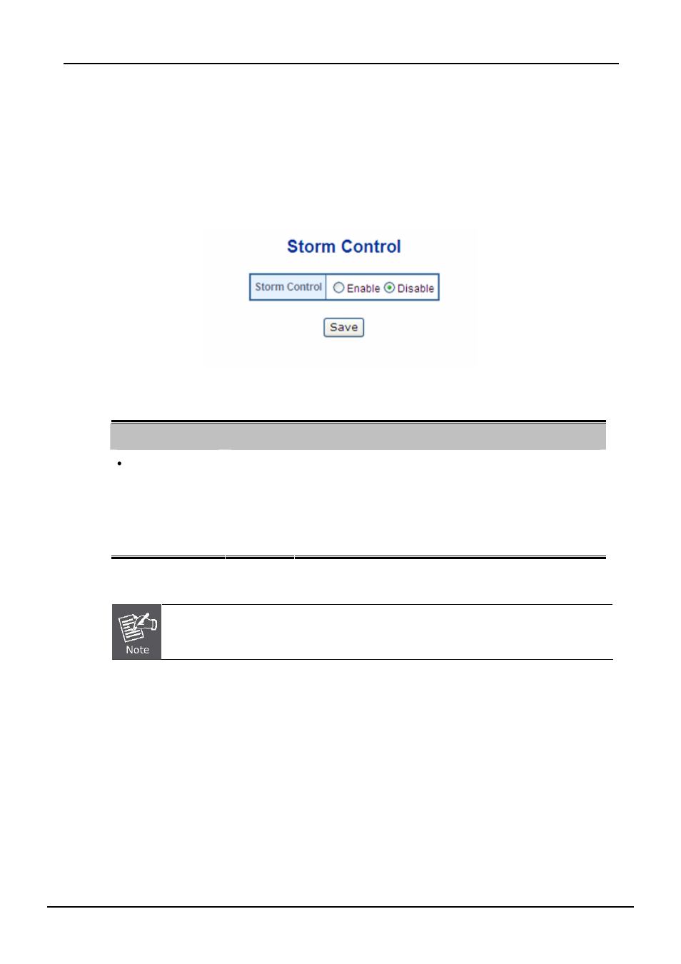 11 storm control, Torm, Ontrol | PLANET VC-810S User Manual | Page 72 / 82