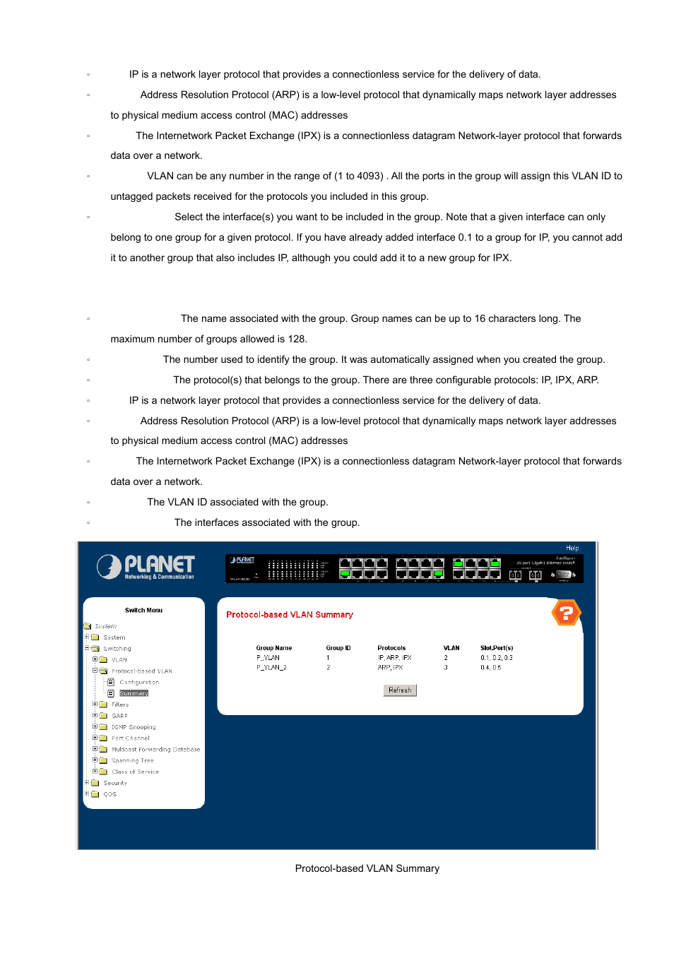 PLANET WGS3-24000 User Manual | Page 103 / 526