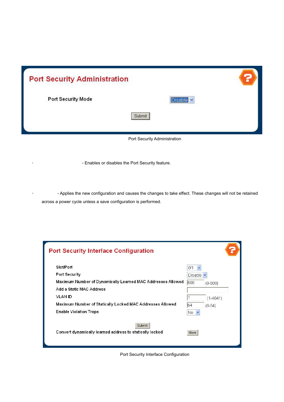 3 port security | PLANET WGS3-24000 User Manual | Page 104 / 526