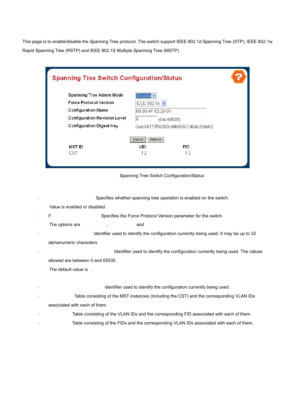 PLANET WGS3-24000 User Manual | Page 134 / 526