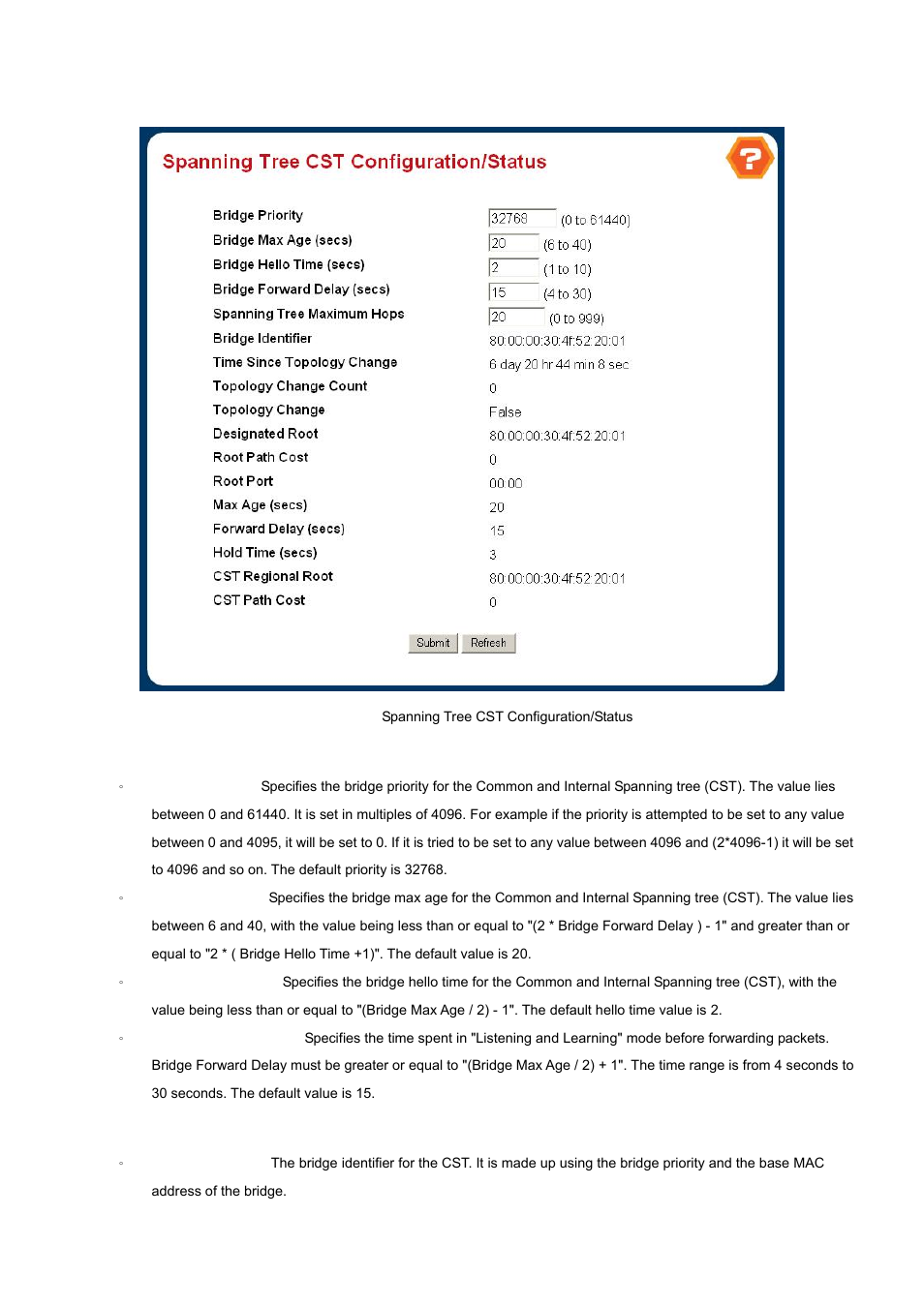 PLANET WGS3-24000 User Manual | Page 135 / 526