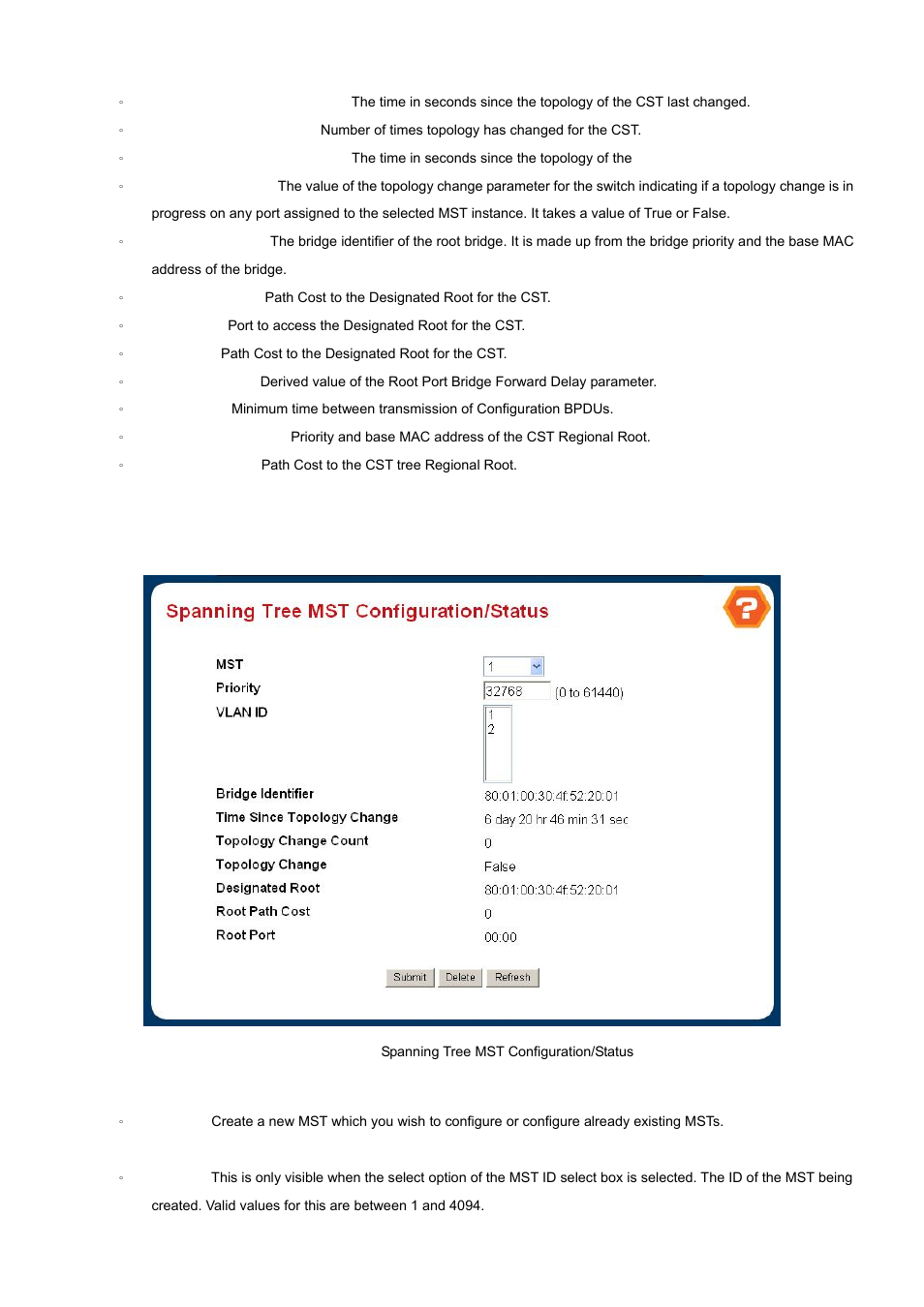 PLANET WGS3-24000 User Manual | Page 136 / 526