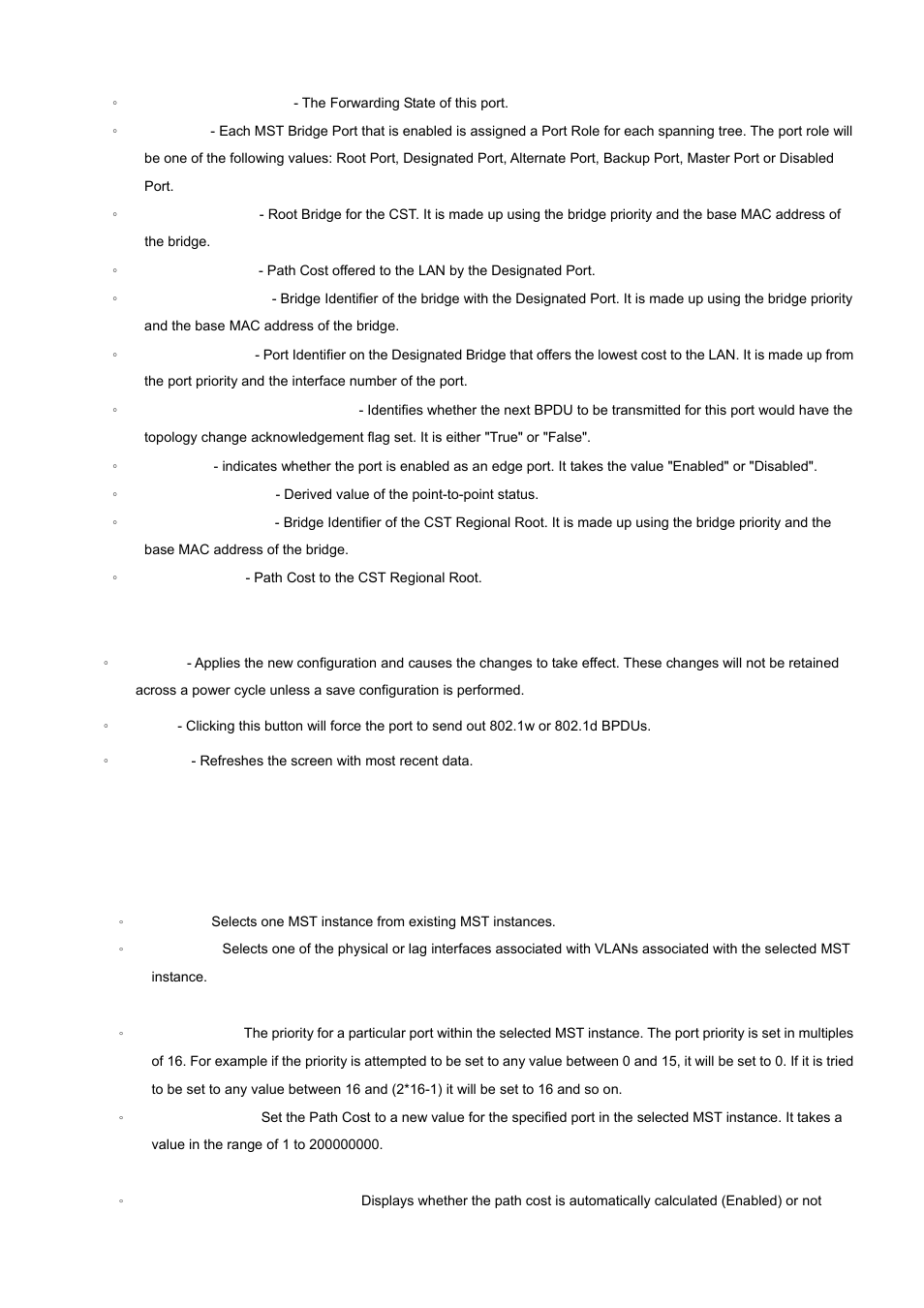 PLANET WGS3-24000 User Manual | Page 139 / 526