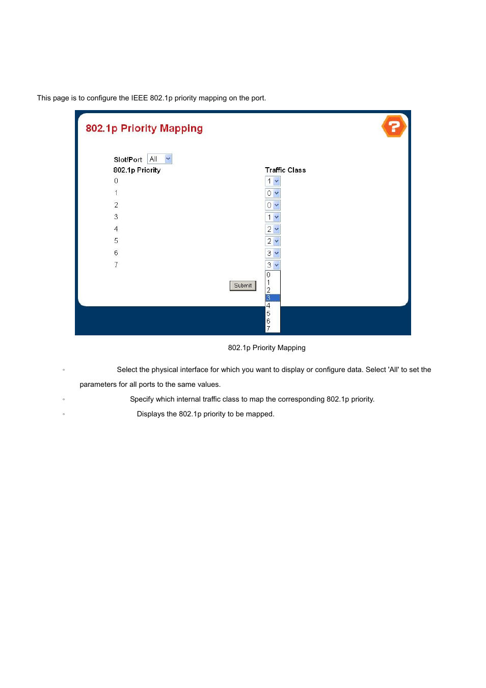 9 class of service | PLANET WGS3-24000 User Manual | Page 142 / 526