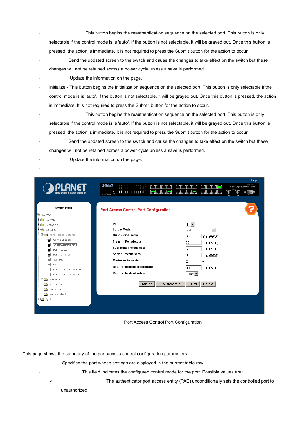 PLANET WGS3-24000 User Manual | Page 148 / 526