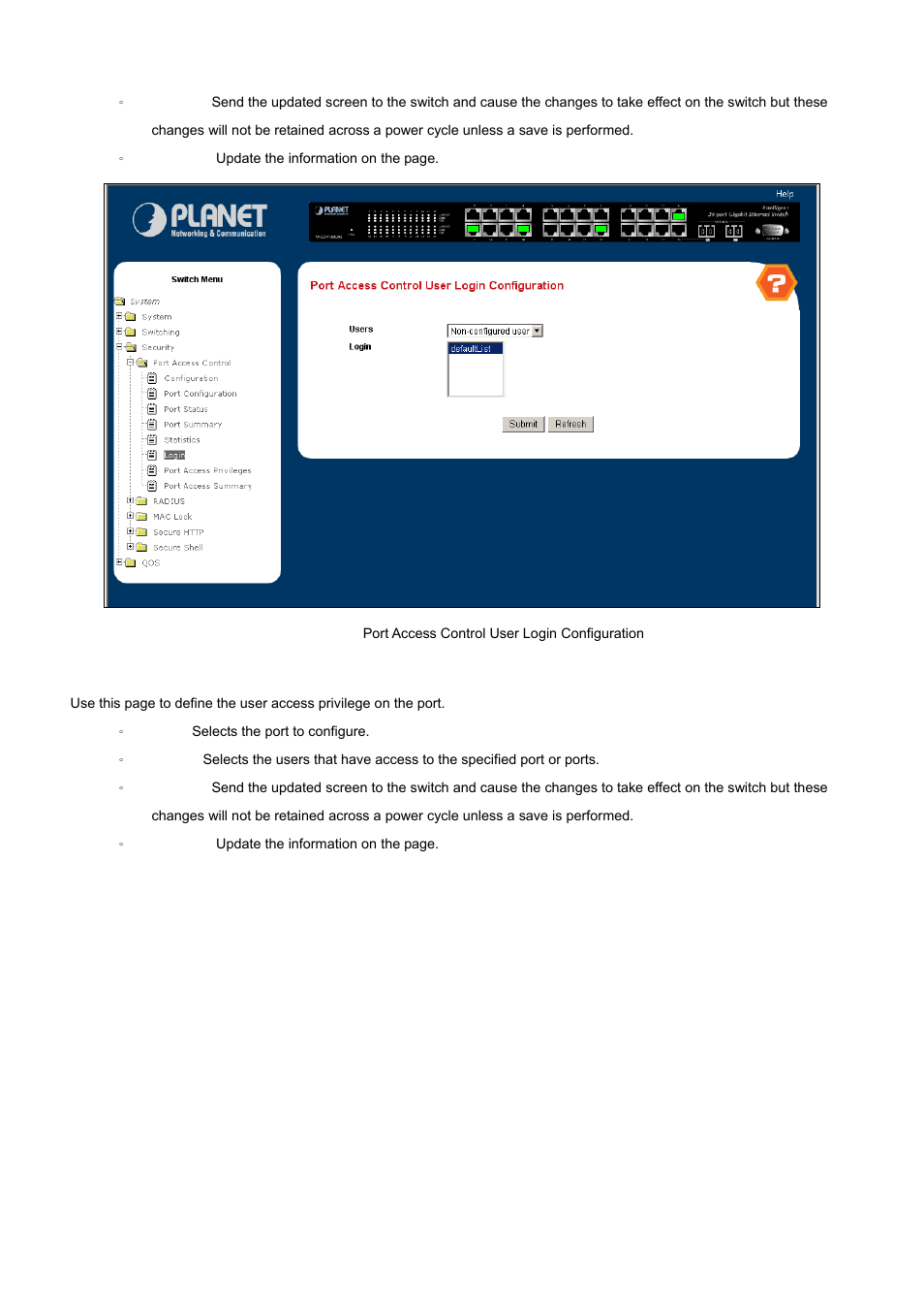 PLANET WGS3-24000 User Manual | Page 151 / 526