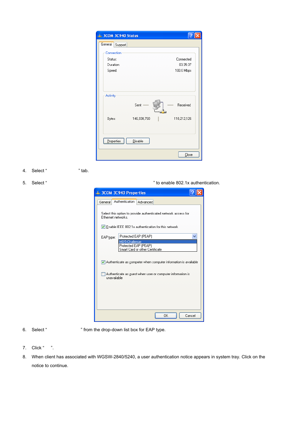 PLANET WGS3-24000 User Manual | Page 164 / 526