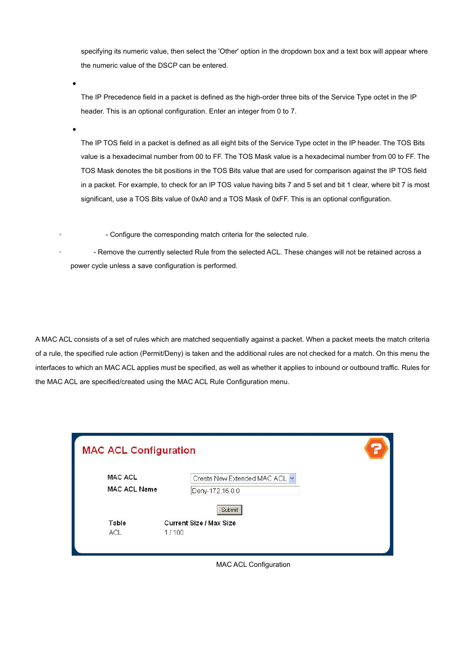 2 mac access control list | PLANET WGS3-24000 User Manual | Page 174 / 526