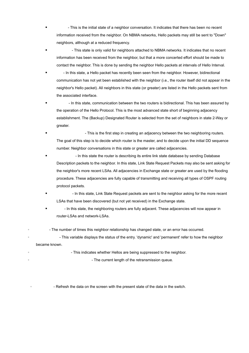 PLANET WGS3-24000 User Manual | Page 234 / 526