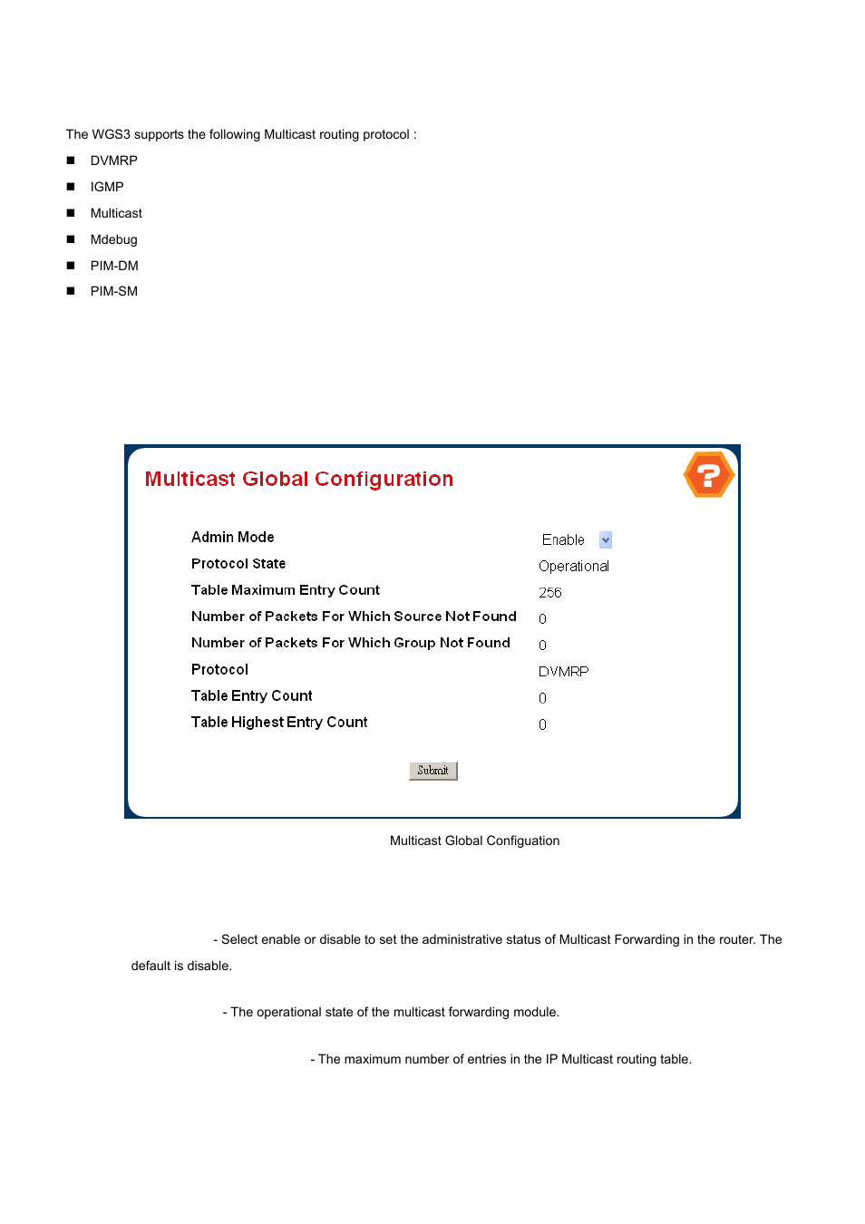 7 ip multicast, 1 multicast | PLANET WGS3-24000 User Manual | Page 267 / 526