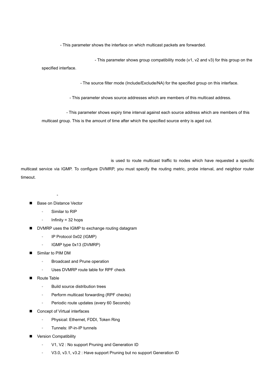 3 dvmrp | PLANET WGS3-24000 User Manual | Page 281 / 526