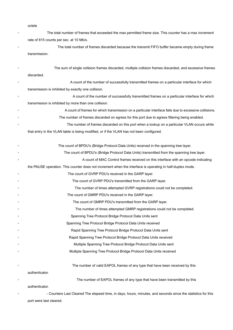 PLANET WGS3-24000 User Manual | Page 328 / 526