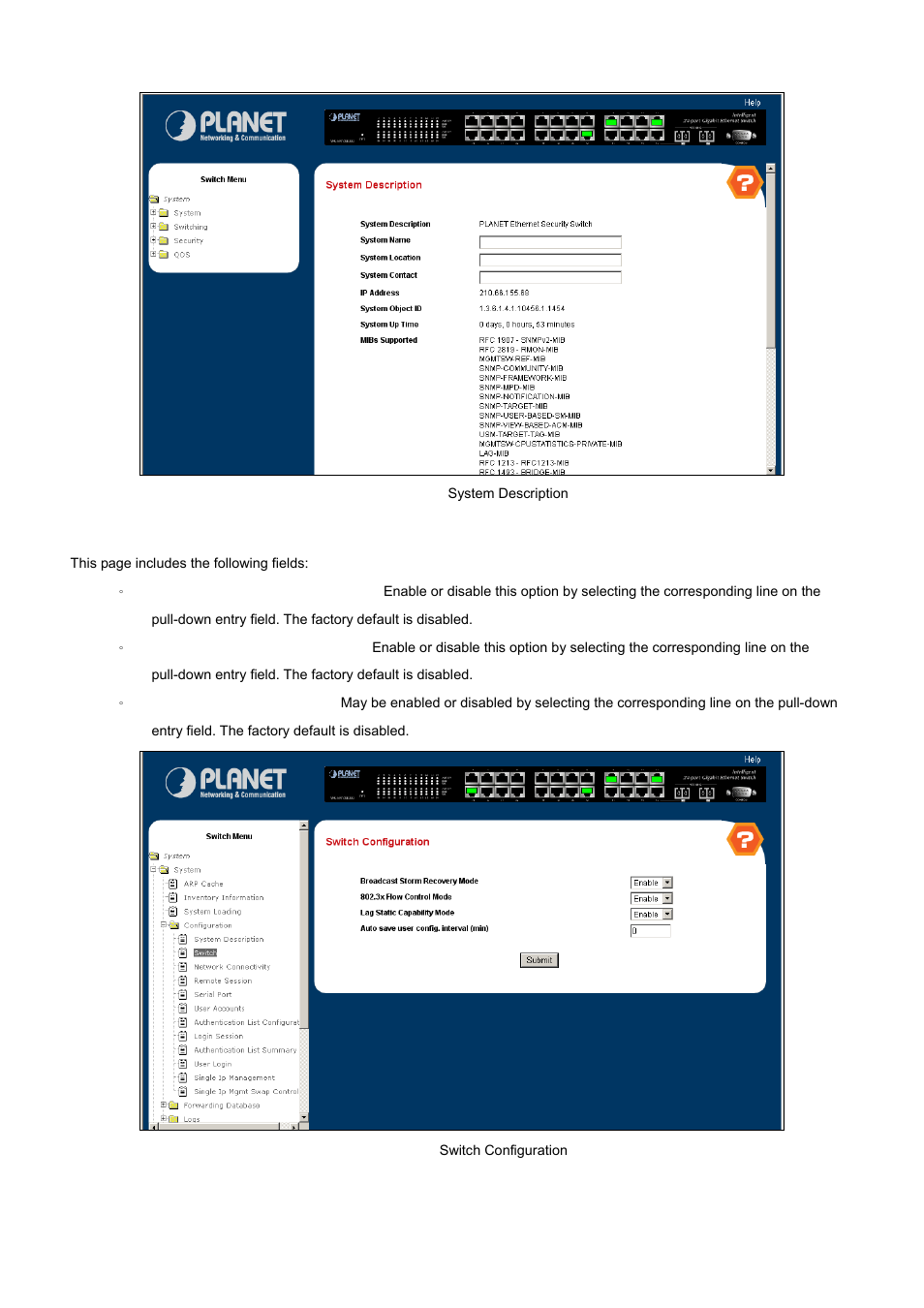 PLANET WGS3-24000 User Manual | Page 40 / 526