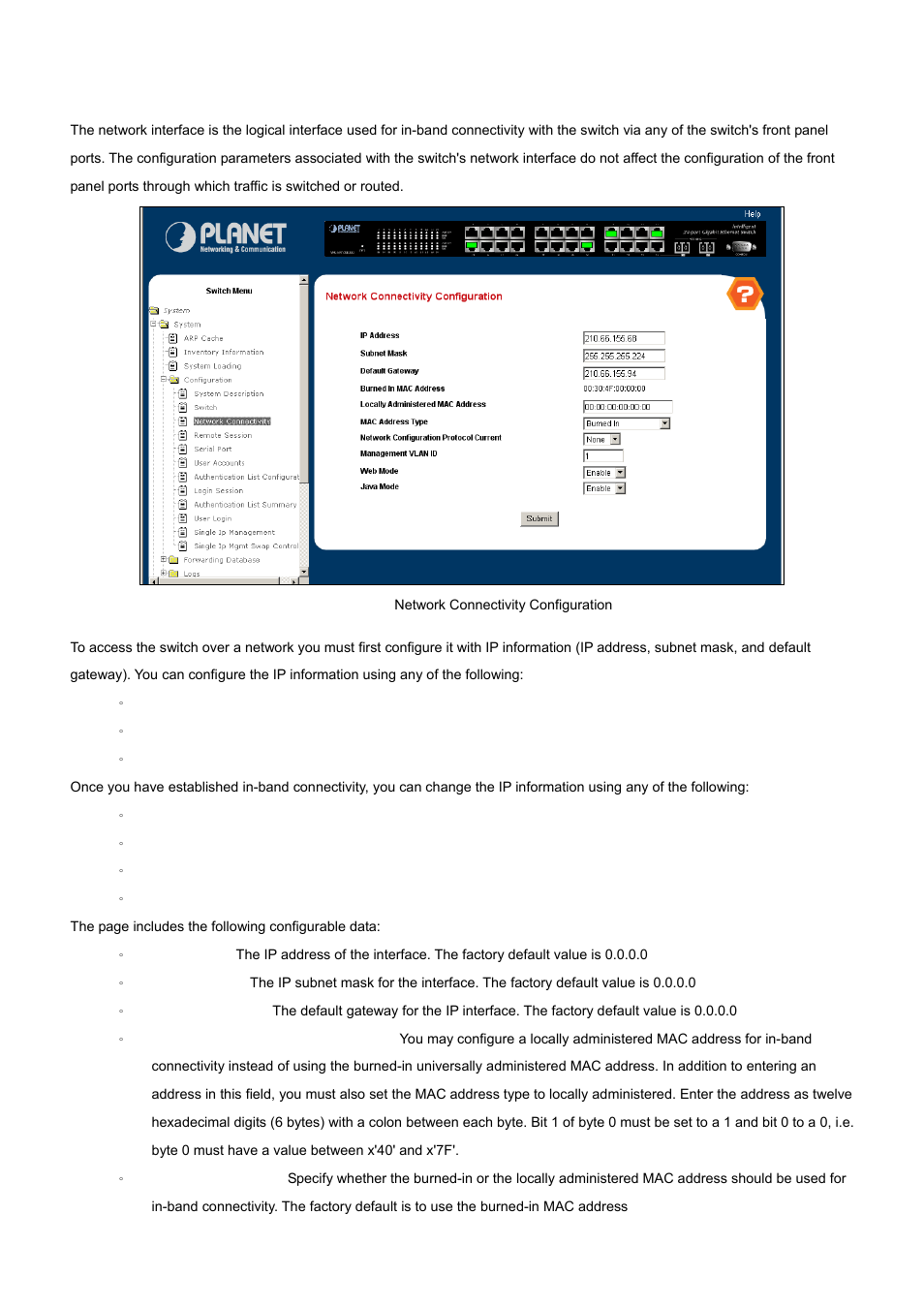 PLANET WGS3-24000 User Manual | Page 41 / 526