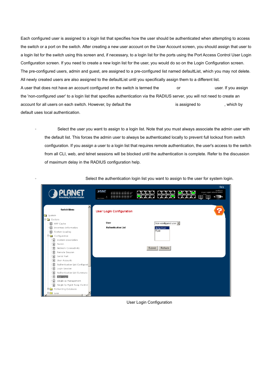 PLANET WGS3-24000 User Manual | Page 49 / 526