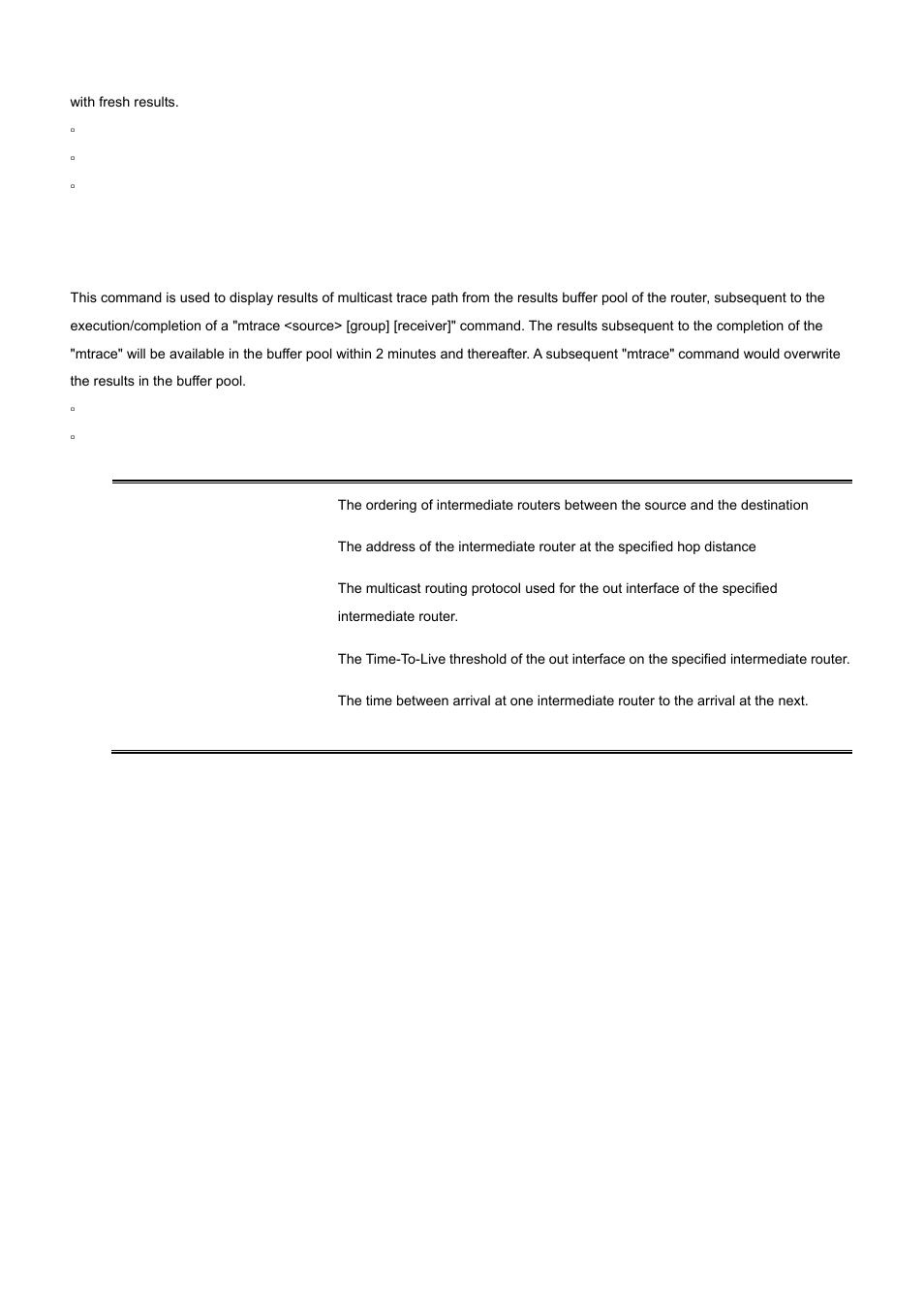 17 show mtrace | PLANET WGS3-24000 User Manual | Page 492 / 526