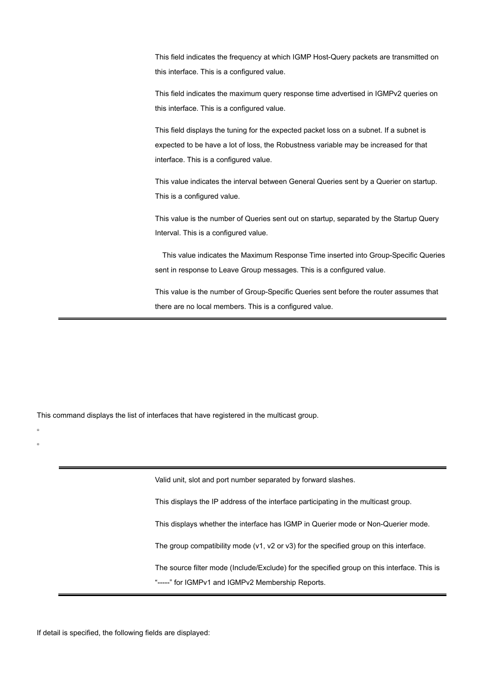 18 show ip igmp interface membership | PLANET WGS3-24000 User Manual | Page 505 / 526