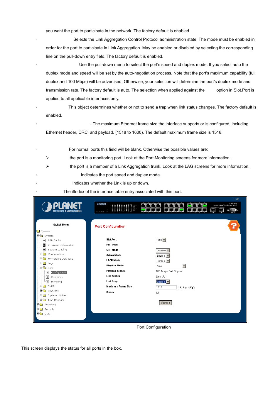 PLANET WGS3-24000 User Manual | Page 58 / 526