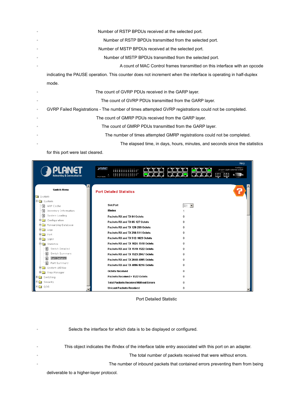 PLANET WGS3-24000 User Manual | Page 72 / 526