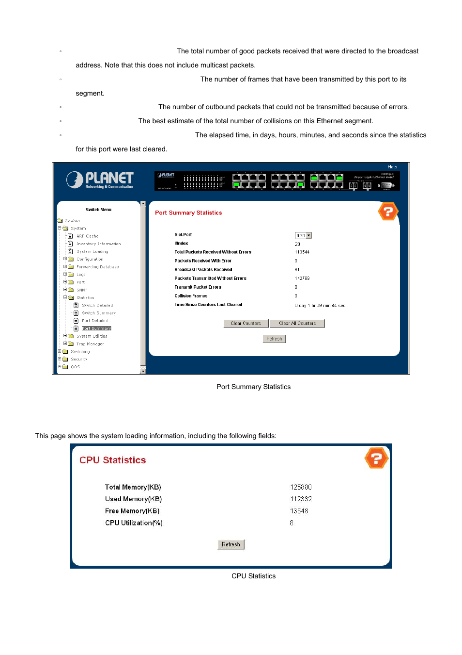 PLANET WGS3-24000 User Manual | Page 73 / 526