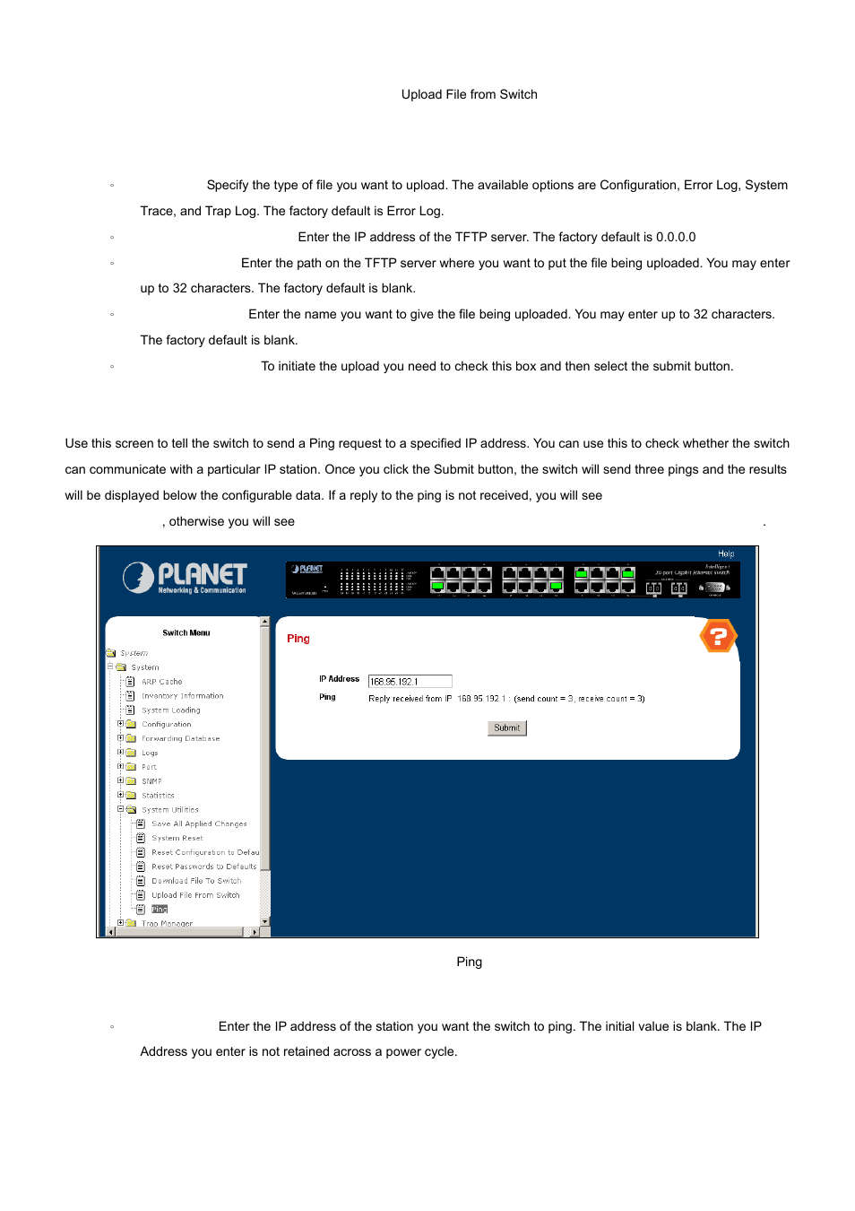 PLANET WGS3-24000 User Manual | Page 78 / 526