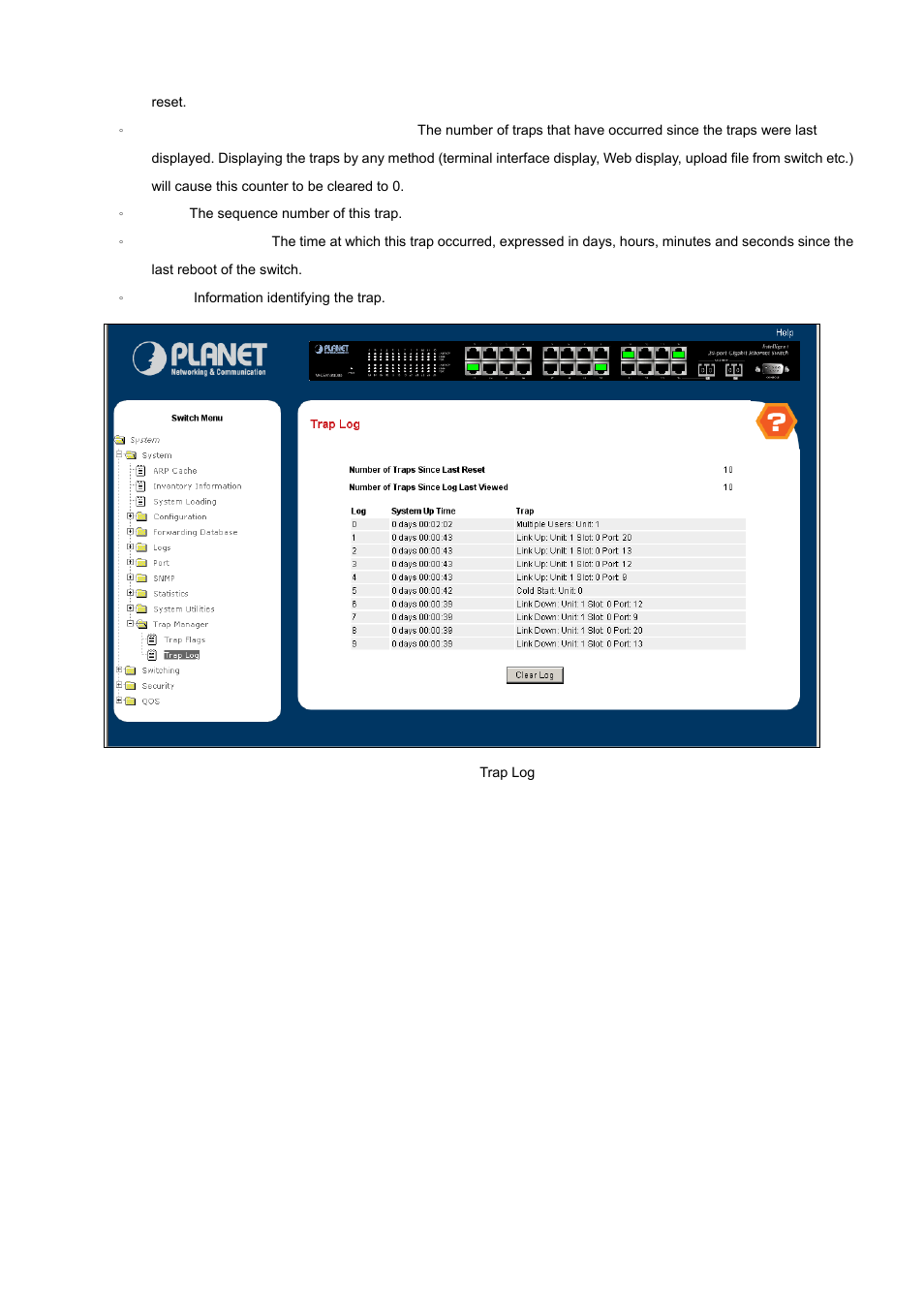 PLANET WGS3-24000 User Manual | Page 80 / 526