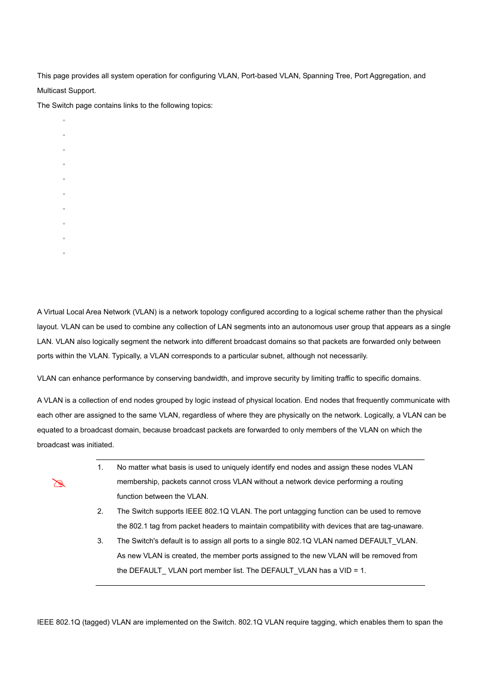 3 switching, 1 vlan | PLANET WGS3-24000 User Manual | Page 94 / 526