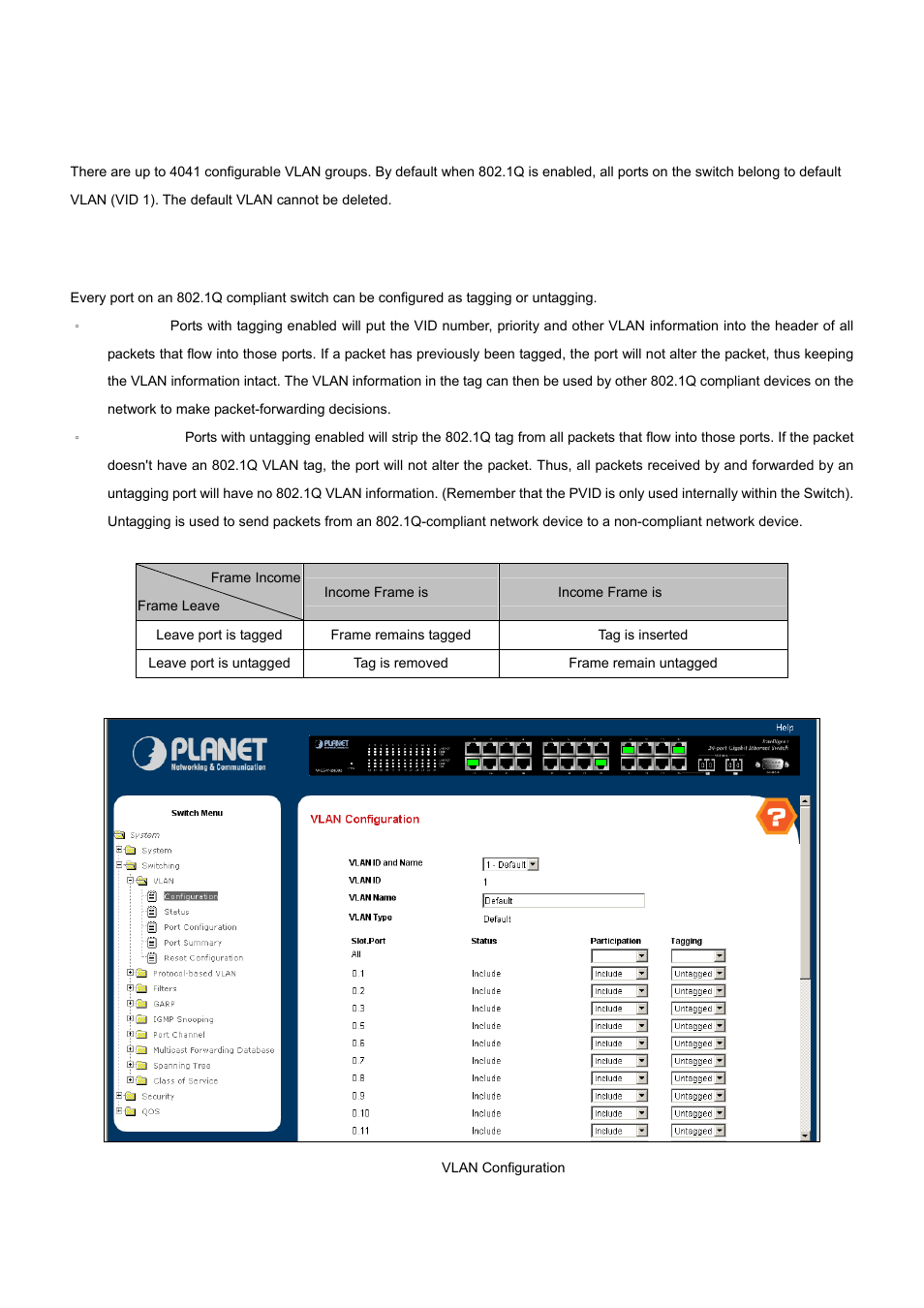 PLANET WGS3-24000 User Manual | Page 97 / 526