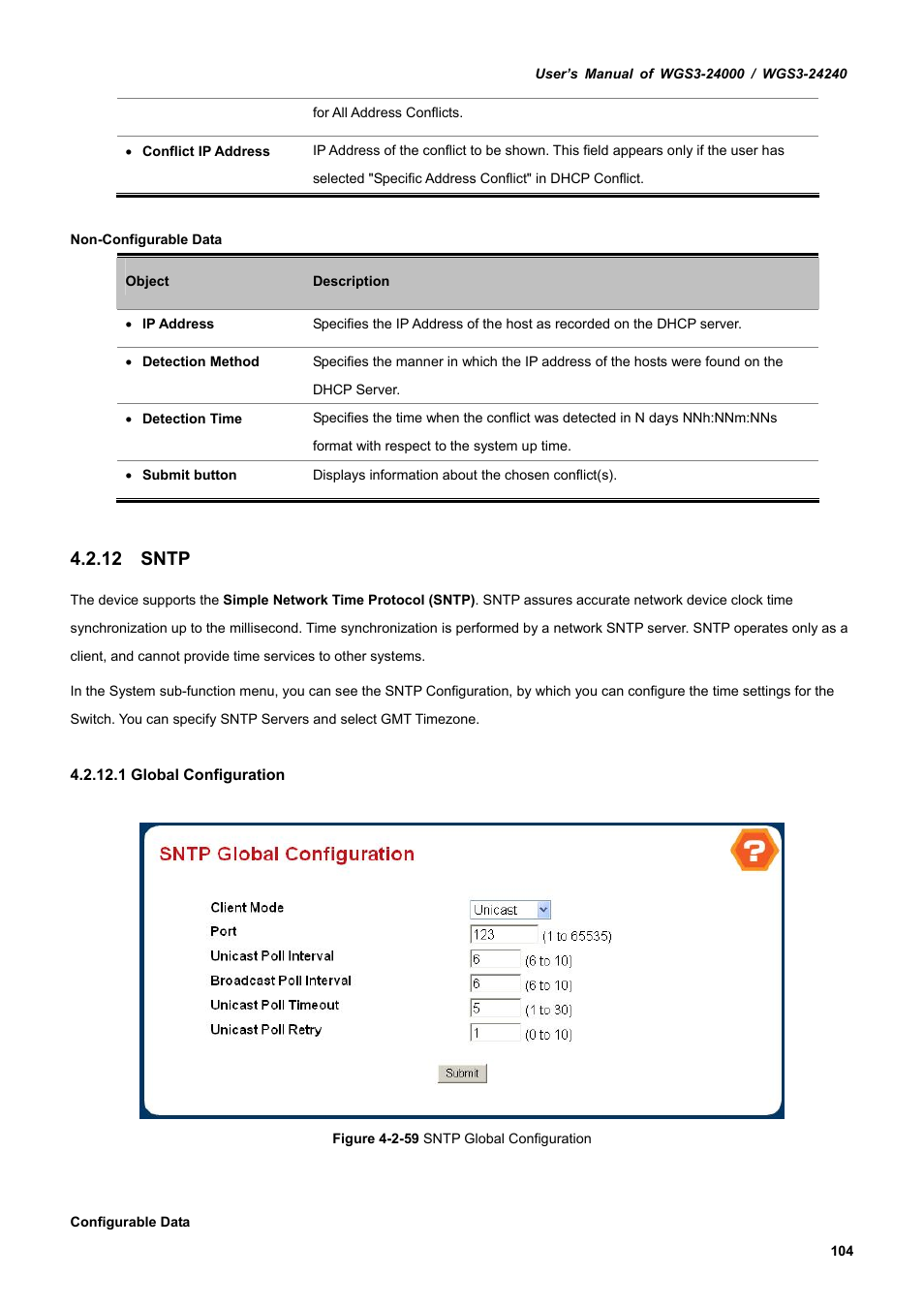 12 sntp | PLANET WGS3-24240 User Manual | Page 104 / 570