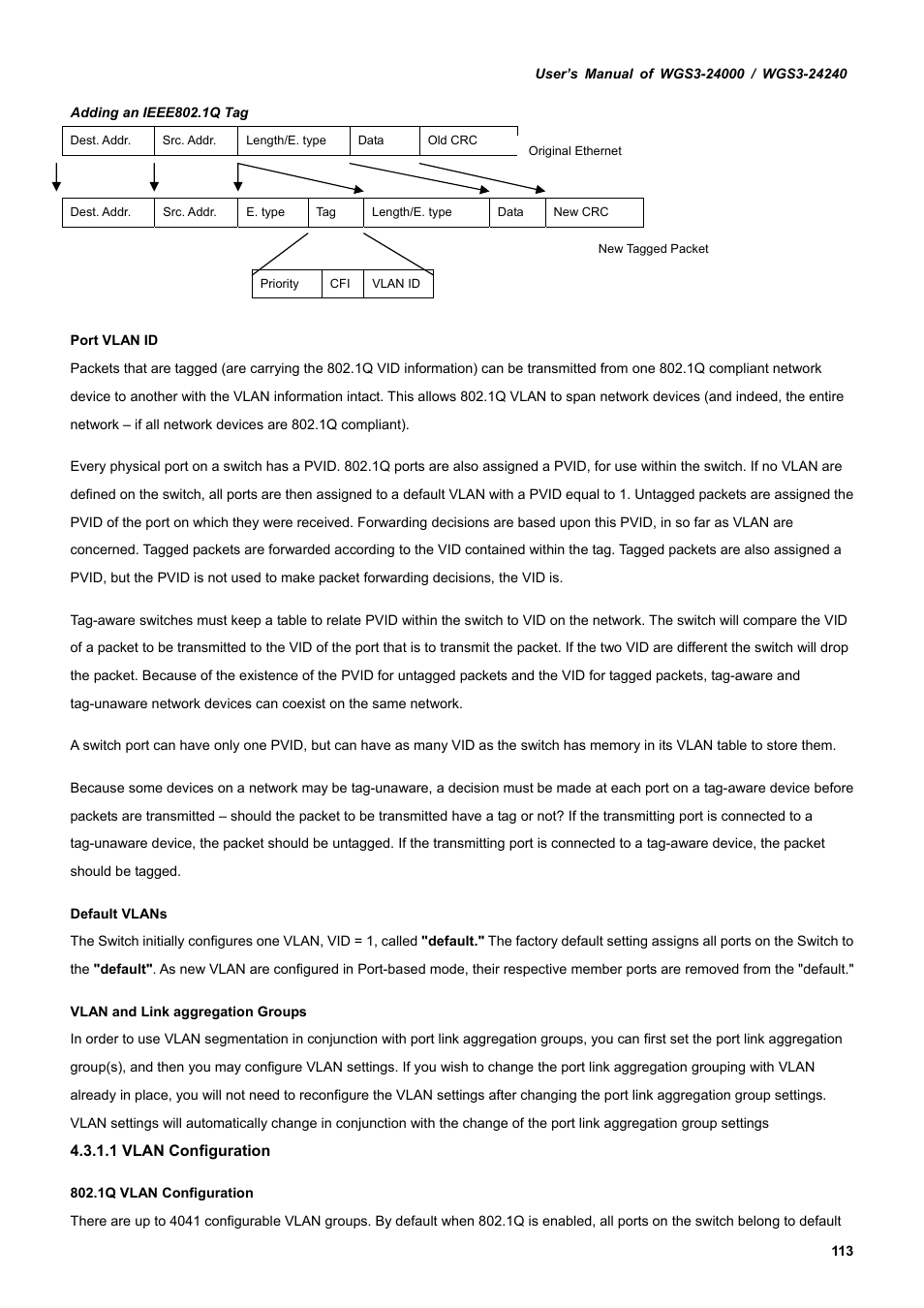 PLANET WGS3-24240 User Manual | Page 113 / 570