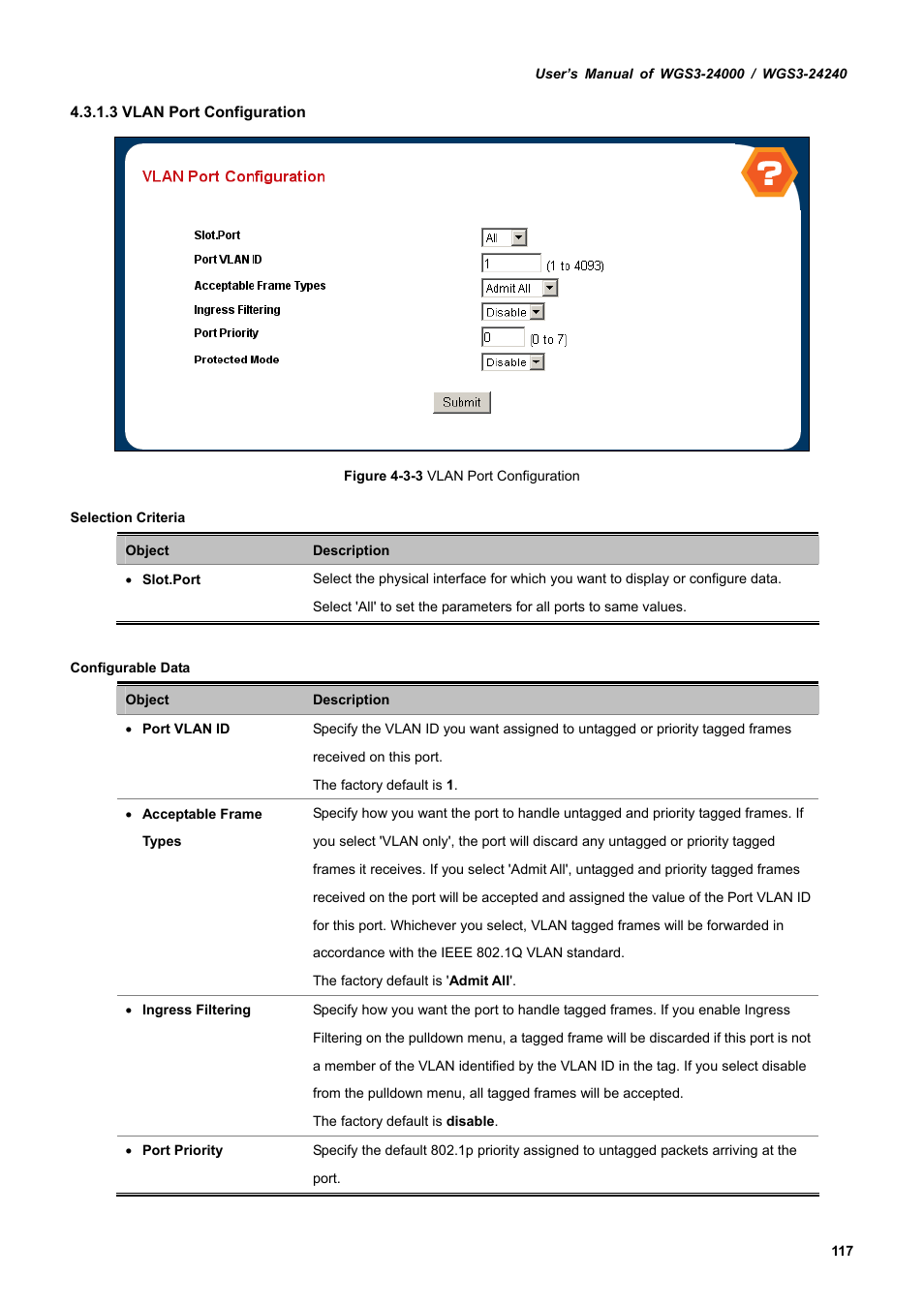 PLANET WGS3-24240 User Manual | Page 117 / 570
