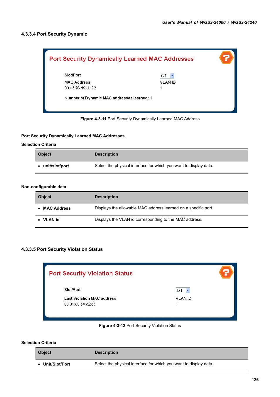PLANET WGS3-24240 User Manual | Page 126 / 570