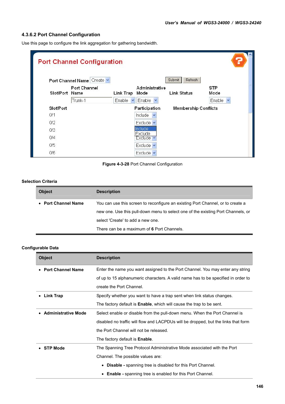 PLANET WGS3-24240 User Manual | Page 146 / 570