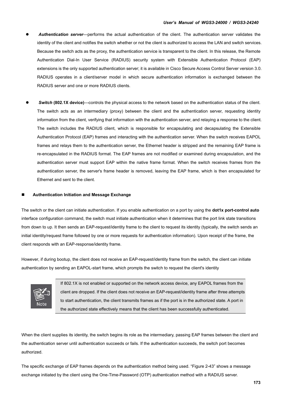 PLANET WGS3-24240 User Manual | Page 173 / 570