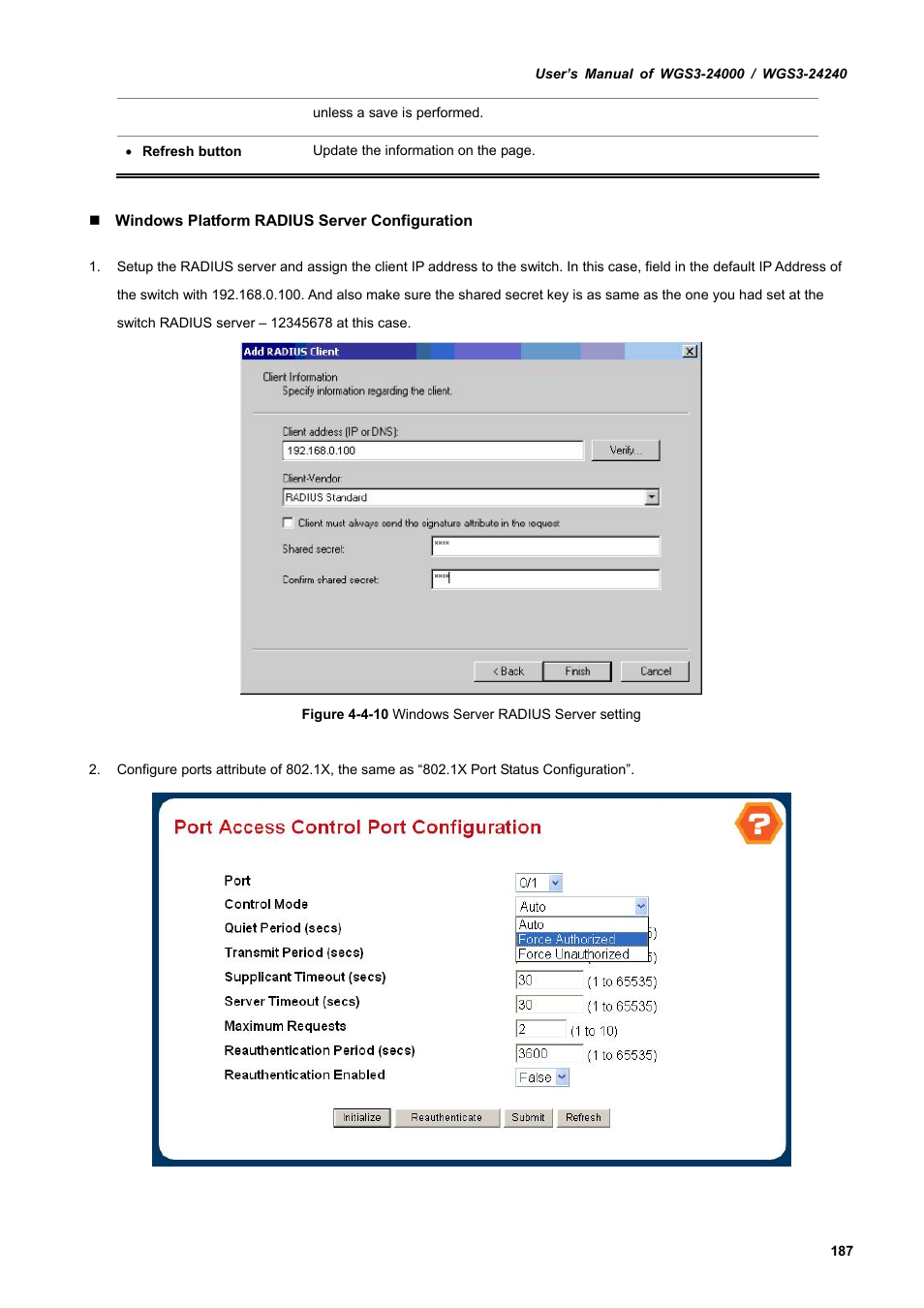 PLANET WGS3-24240 User Manual | Page 187 / 570